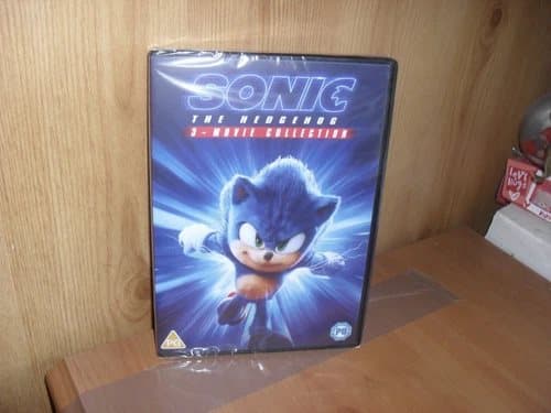Sonic the Hedgehog: 3-Movie Collection [PG] DVD Box Set Region 2 (Brand New)