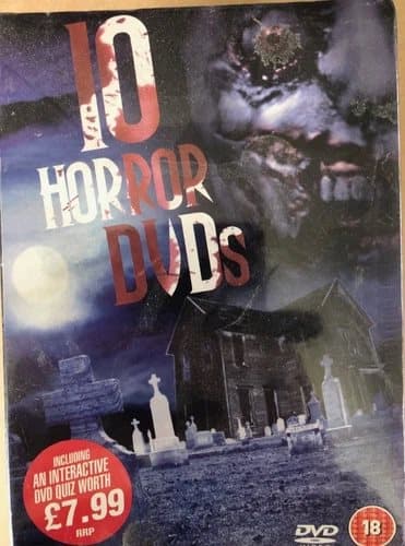 10 Horror Feature Films Box Set DVD Region 2 (Brand New)