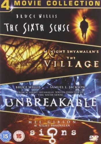 M. Night Shyamalan Box Set (Sixth Sense The Village Unbreakable Signs) [DVD] Region 2 (Brand New)