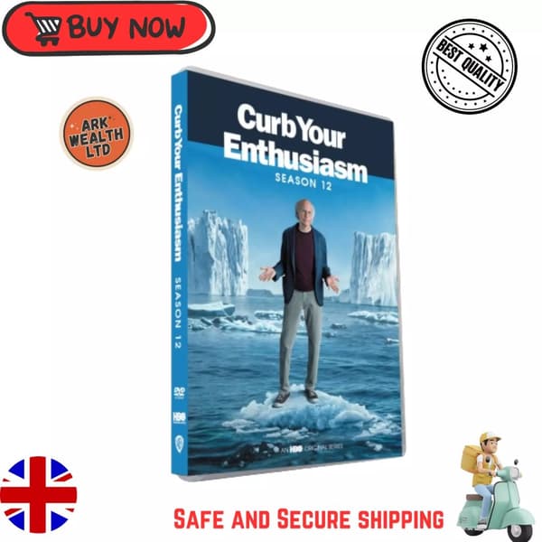 Curb Your Enthusiasm: Season 12 [15] DVD Box Set. Region 2 (Brand New)