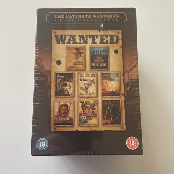 The Ultimate Westerns Collection (Box Set) (DVD, 2006) . Region 2 (Brand New)