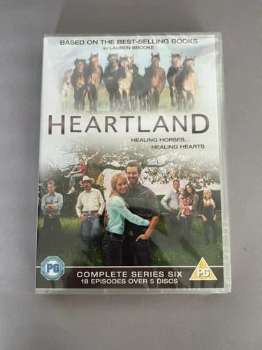 Heartland Complete Sixth Season DVD & Region 2 (Brand New)