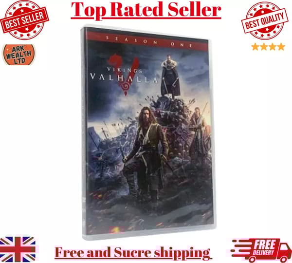 Vikings: Valhalla Season 1(DVD) 3-Disc Box Set Region 2 (Brand New)