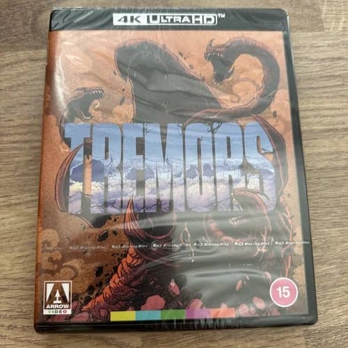 Tremors [15] 4K UHD Region 2 (Brand New)