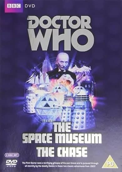 Doctor Who The Space Museum/The Chase 3 Disc Clear Case DVD Box Set Region 2 (Brand New)