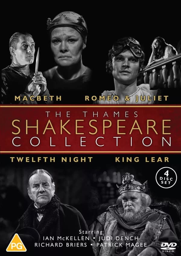The Thames Shakespeare Collection [PG] DVD Box Set Region 2 (Brand New)