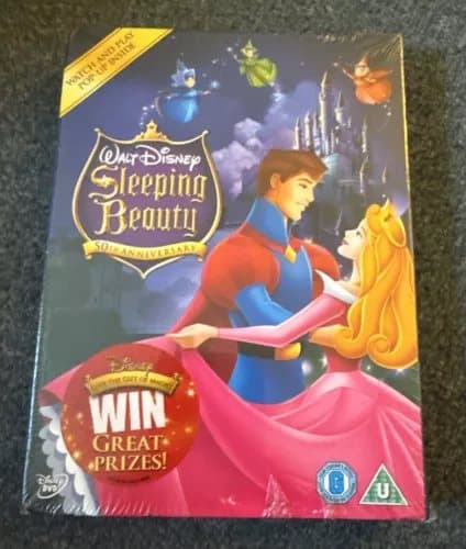 SLEEPING BEAUTY (1959) 50th Ann. Platinum Edition Pop-Up Case DVD Region 2 (Brand New)