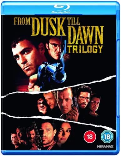 From Dusk Till Dawn Trilogy [18] Blu-ray Box Set Region 2 (Brand New)
