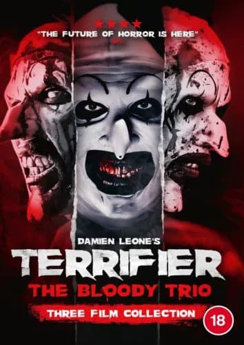 Terrifier: The Bloody Trio [18] DVD (Triple) Box Set Region 2 (Brand New)