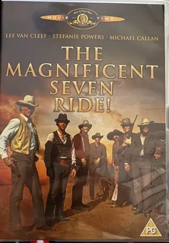 The Magnificent Seven Ride! DVD (2008) Lee Van Cleef DVD Region 2 (Brand New)