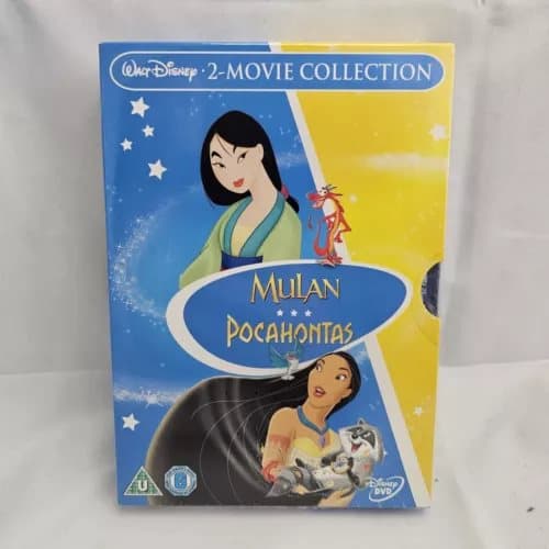 Pocahontas / Mulan (Disney Pixar) DVD Boxset (2007) Region 2 (Brand New)