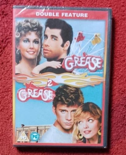 Grease/Grease 2 (Box Set) (DVD, 2009) Region 2 (Brand New)