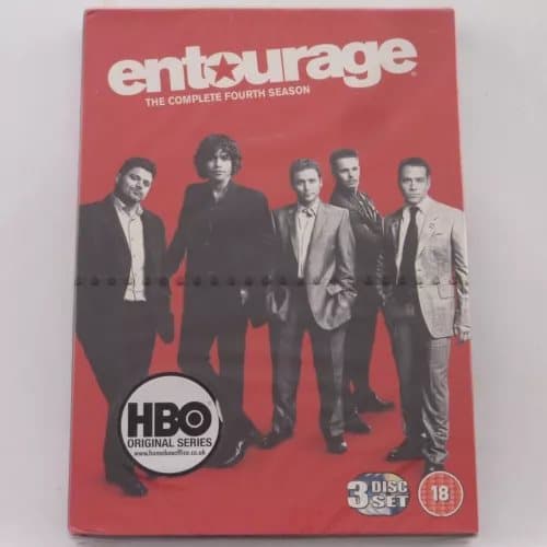 Entourage - Series 4 - Complete (Box Set) (DVD, 2008) LA Comedy HBO TV Show Region 2 (Brand New)