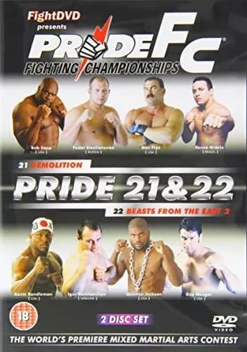 Pride FC - 21 & 22 [DVD] Region 2 (Brand New)