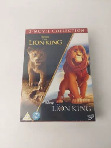THE LION KING 2 MOVIE COLLECTION 2019 DISNEY REMAKE + ORIGINAL DVD Region 2 (Brand New)