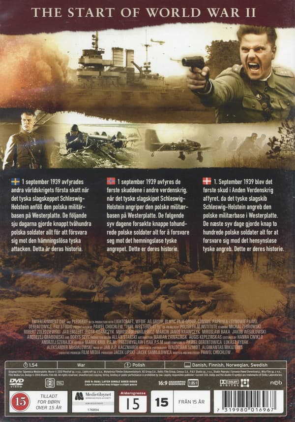 Battle of Westerplatte 1939 (DVD)