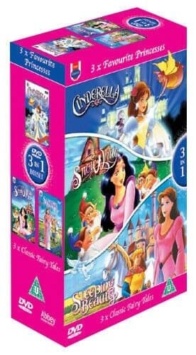 Favourite Princesses (Box Set) (2004) 3 discs DVD Region 2 (Brand New)