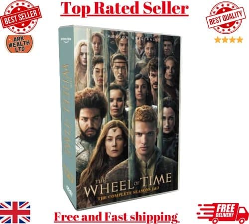 Wheel of Time Season 1-3 9DVD Box Set Region 2 (Brand New)