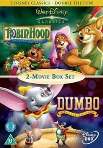 Robin HoodDumbo (2007) 2 discs DVD Region 2 (Brand New)