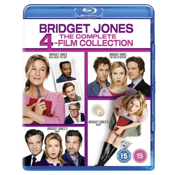 Bridget Jones: The Complete 4-film Collection [15] Blu-ray Box Set - Pre-sale Region 2 (Brand New)