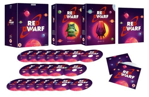 Red Dwarf: Complete Series I-VIII [15] Blu-ray Box Set Region 2 (Brand New)