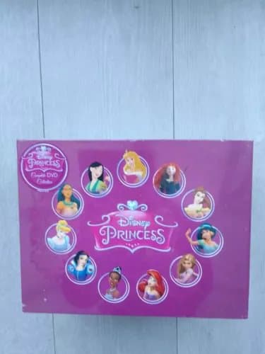 Disney Princess 11 Movie Keepsake Box DVD Box Set Over 10 Sold Region 2 (Brand New)