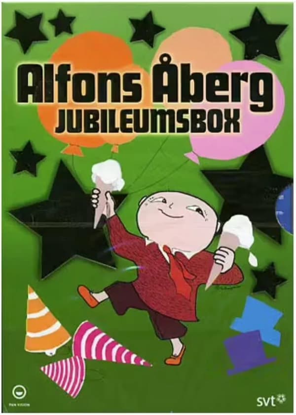 ALFONS ÅBERG JUBILEUMSBOX 4 DISC DVD REGION 2 DANISH LANGUAGE (Brand New)