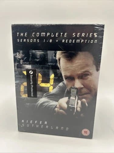 24 The Complete Series On DVD Box Set 2011 Season 1-8 + Redemption Region 2 (Brand New)