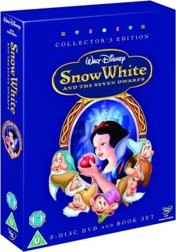 Snow White And Seven 7 Dwarfs Dvd 2 Disc Collector'S Edition Box Set Rare Disney Region 2 (Brand New)