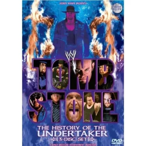 WWE Wrestling TOMBSTONE HISTORY OF THE UNDERTAKER 3 DISC DVD Collection Region 2 (Brand New)