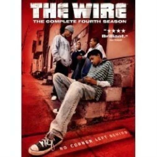 The Wire Complete HBO Season 4 Region na Compatible DVD (Brand New)