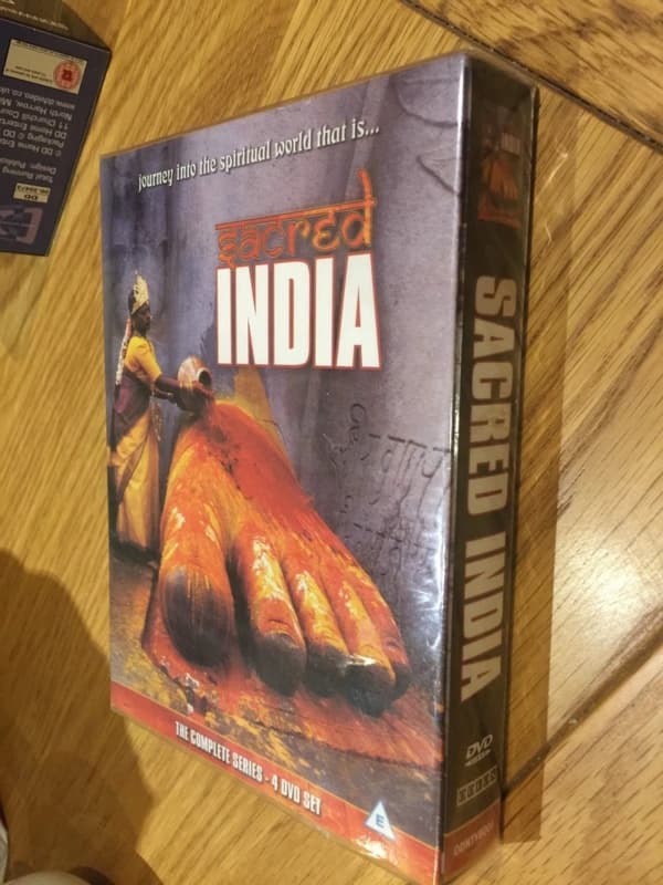 Sacred India Series Box Set DVDs x 4 Indian Series 4 DVD Discs Region 2 (Brand New)