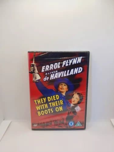 They Died With Their Boots On 1941 DVD Errol Flynn Region 2 (Brand New)