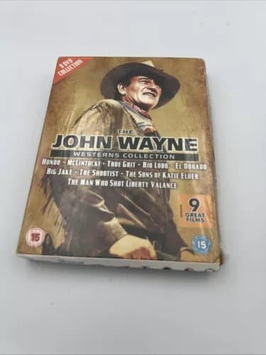 The John Wayne Westerns Collection DVD (2009) Region 2 (Brand New)