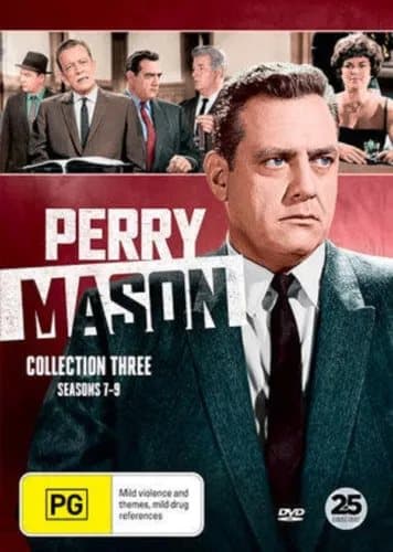 Perry Mason - Collection 3 - Complete Season 7 8 9 (DVD) Compatible Region 2 (Brand New)