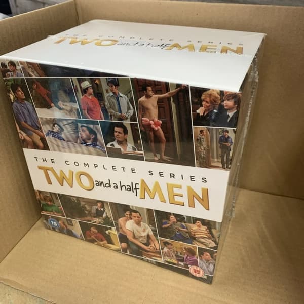 Two and a Half Men: The Complete Series/Seasons [DVD] [2015] BOXSET Region 2 (Brand New)
