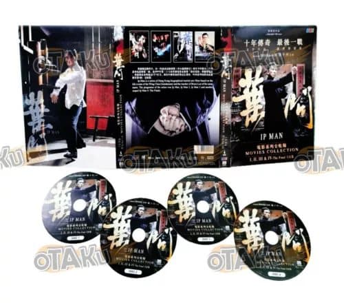 IP MAN MOVIES COLLECTION - MOVIE SERIES DVD BOX SET (4 MOVIES) SHIP FROM Region 2 (Brand New)