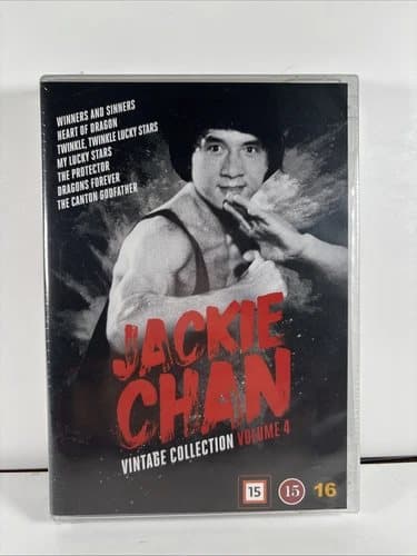 Jackie Chan Vintage Collection vol. 4 DVD Box Set 7-Movie region 2 English audio (Brand New)