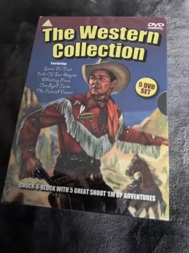 THE WESTERN COLLECTION DVD 5 DISC SET James Stewart R2 Region 2 (Brand New)