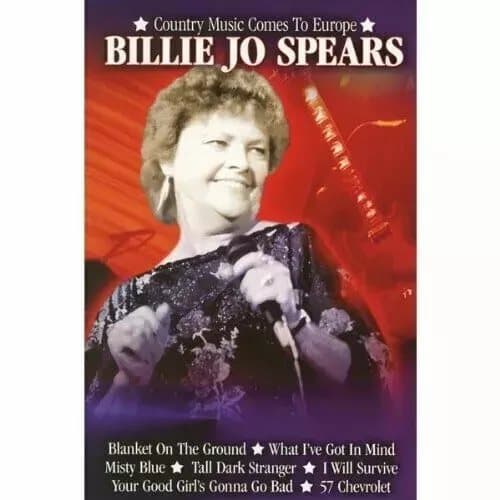 Billie Jo Spears Country Music Comes to Europe Dvd Region 2 (Brand New)
