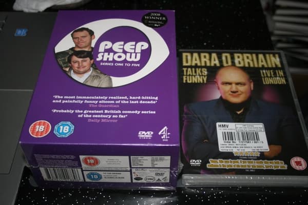 Peep Show - Series 1-5 - Complete + Dara 0`BriaIn (DVD, 2008) . Cert 15-18. Region 2 (Brand New)