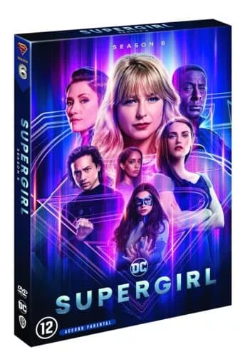 Supergirl: Season 6 (DVD) Chyler Leigh Jesse Rath Katie McGrath Melissa Benoist Region 2 (Brand New)