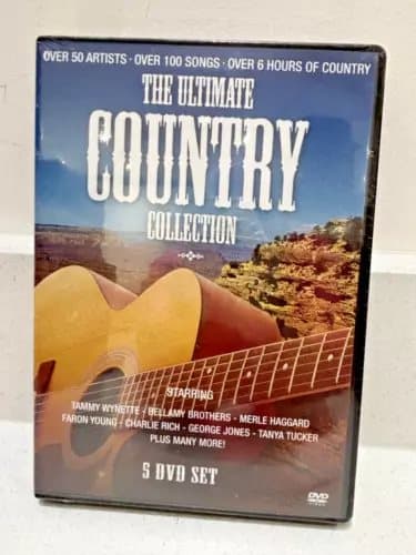 Ultimate Country Collection DVD 2007 5-Disc Box Set Region 2 (Brand New)