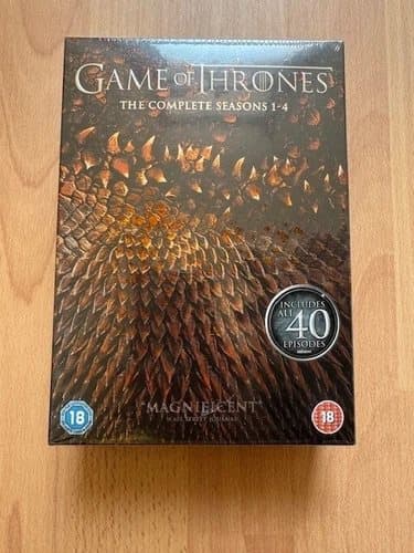 Game of Thrones Seasons 1-4 DVD Boxset - Region 2 (Brand New)