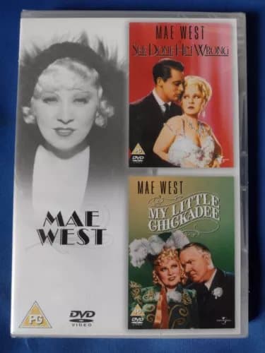 SHE DONE HIM WRONG (1933) / MY LITTLE CHICKADEE (1940) MAE WEST DVD Region 2 (Brand New)