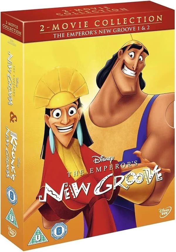 THE EMPEROR’S GROOVE 2 MOVIE COLLECTION DVD WALT DISNEY #SP Region 2 (Brand New)