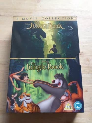 Disney The Jungle Book / The Jungle Book (Live Action) DVD Region 2 (Brand New)