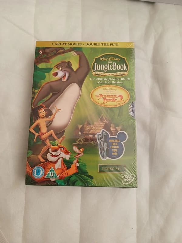 Jungle Book / Jungle Book 2 Box Set (DVD, 2007) Region 2 (Brand New)