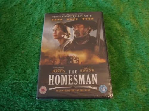 The Homesman (DVD, 2015) - Region 2 (Brand New)