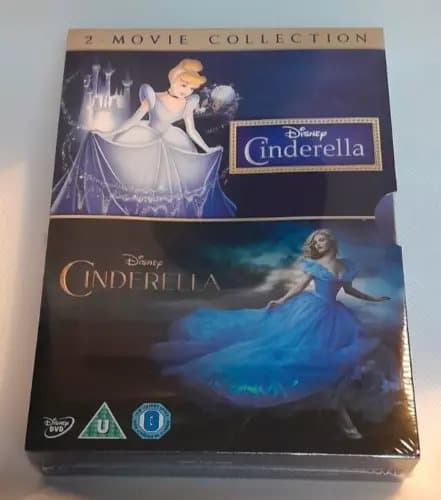 ‘- Cinderella: 2-Movie Collection DVD Box Set | Disney Region 2 (Brand New)